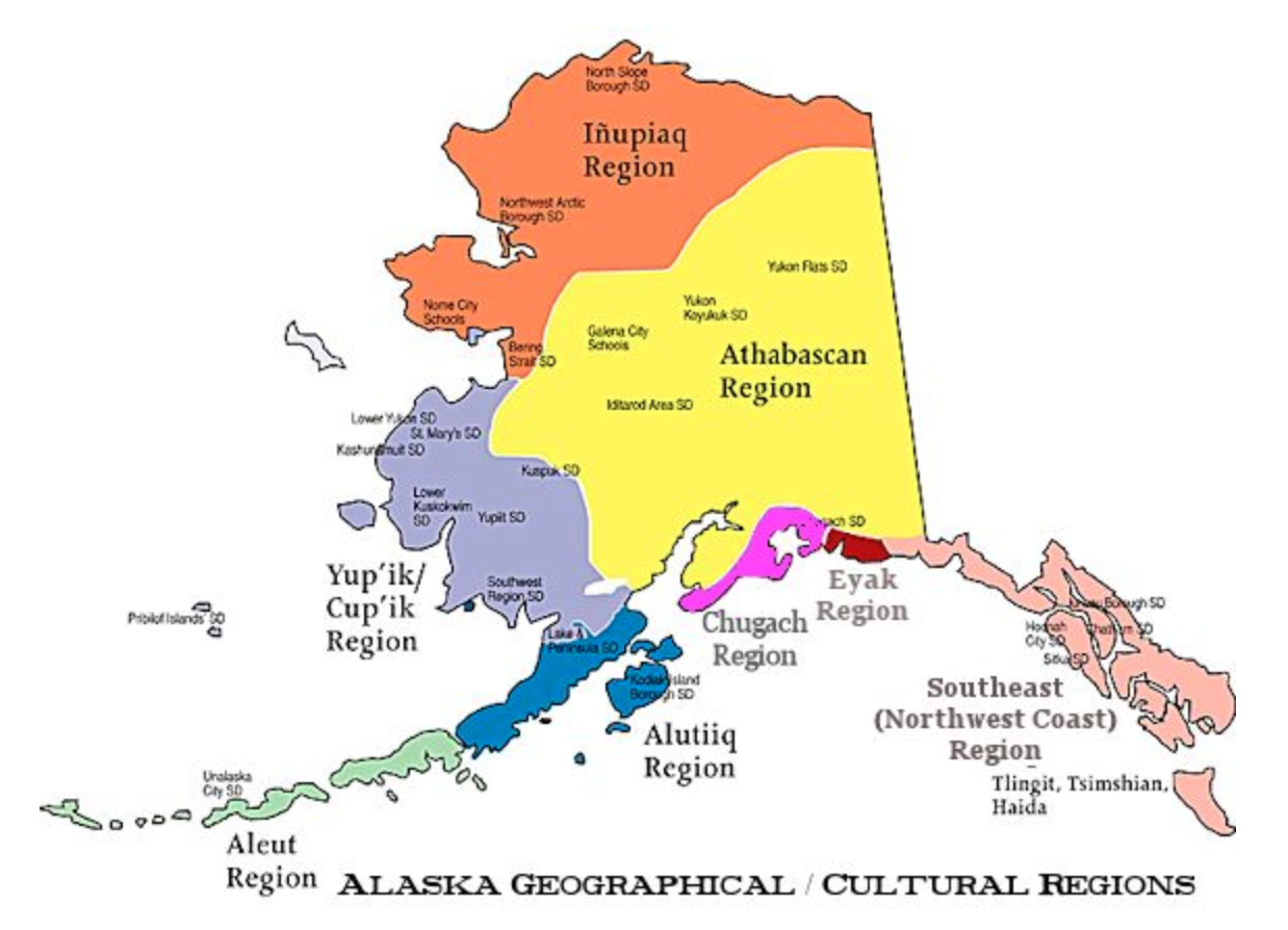 Area of alaska. Регионы Аляски. Аляска на карте. Республика Западная Аляска. Alaska Map.