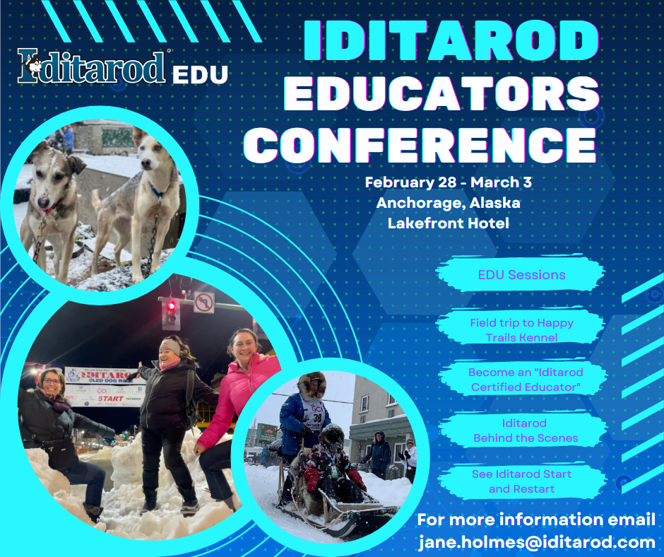 2023 Iditarod Winter Educators Conference Schedule Iditarod