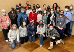 teachers, conference, mask