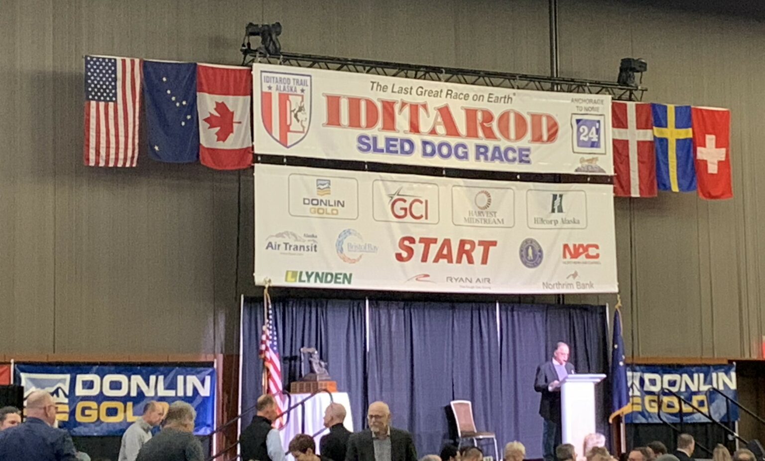 Iditarod Mushers Banquet 2024 Bobby Teirtza