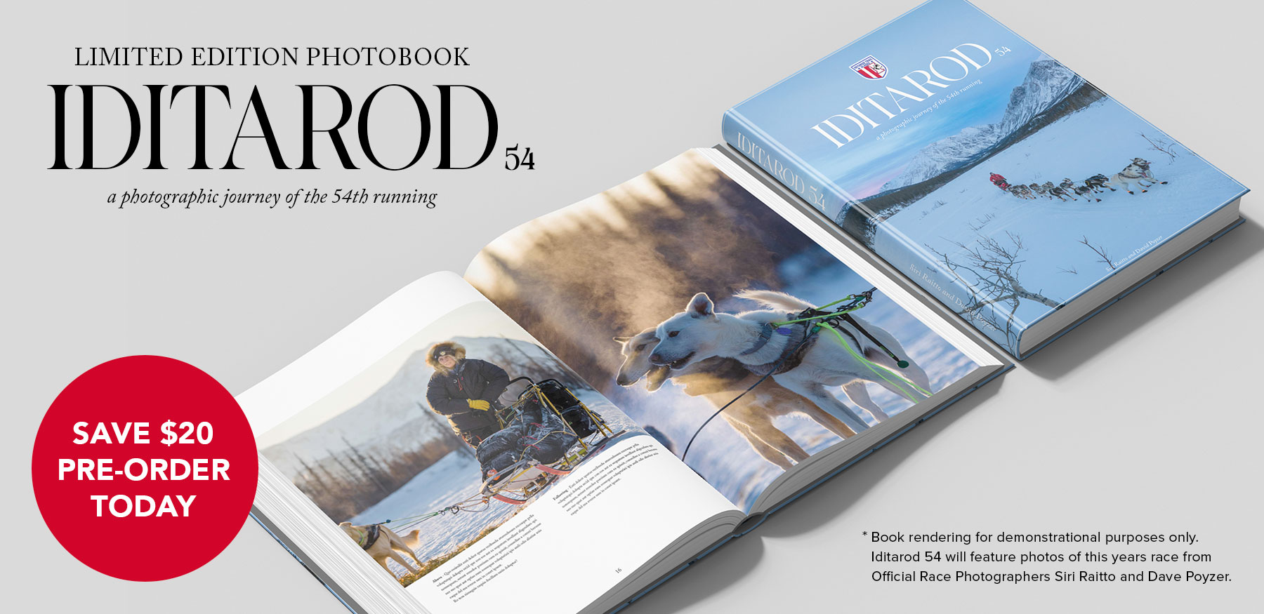 Iditarod 54 Photobook