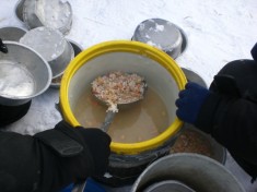 Yum!  What is for lunch before the big race?